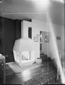 Villa, Lidingö
Vardagsrum med öppen spis
Interiör