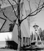 Trångsunds kyrka och klockstapel
Exteriör