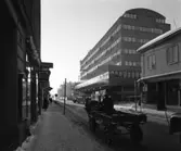 Kvarteret Mars, Södertälje
Stadsgata med häst och vagn
Exteriör