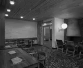 Valhall Hotell
Interiör av serveringslokal med stengolv och trätak