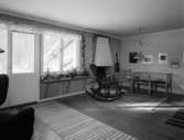 Standardhus, Hultsfred
Interiör, vardagsrum med gungstol, experimenthus