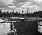 KTH Kungliga Tekniska Högskolan
Exteriör, nybyggnad av högskola. Avdelning V, institutionen för väg- och vattenbyggnad, hus 10, 12, 13