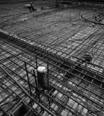 Hötorget
Exteriör, detalj av byggarbetsplats med armeringsjärn, vid Konserthuset