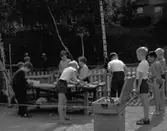 Parkområde
Parklek med snickrande pojkar