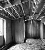 Experimenthus i Tureberg
Interiör, färdigresta innerväggar och innertak