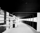 Utställning, Skansen
Interiör, arkitekt Korsmos utställning, Skansen. Utställningsrummet