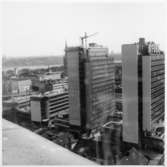 Hötorgscity och Sergels torg
Exteriör, första, andra och tredje höghuset, byggprocess.