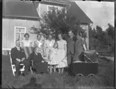 Åmålsbor på besök. Fam. Norstedt.