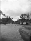 Utställningen 1923. Vy från Götaplatsen.