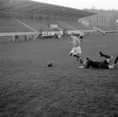 Fotbollsmatch mellan UIS och Svane