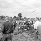 Motocross i Grunnebo sydväst om Vänersborg i maj 1960