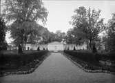 Linnéträdgården med orangeriet, kvarteret Örtedalen, Uppsala 1933