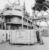 Älvsnabben lastning av agg.