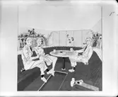 Material till utställning på Nationalmuseum. Planscher och böcker m.m.