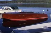 [Text diaram:] VIKARBYN DALARNA TYP CHRIS-CRAFT 1989-09-02