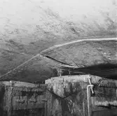 Italienskt lastfartyg bottenskada