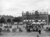 Vetlanda torg, västra sidan