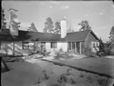 Båges villa, exteriör