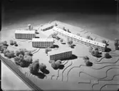 Modell. bostadsområde
