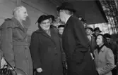 Kung Gustaf Vl Adolf på Eriksgata i Bohuslän i maj 1955