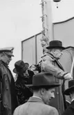 Kung Gustaf Vl Adolf på Eriksgata i Bohuslän i maj 1955