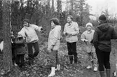 IK Uven anordnar poängpromenad i Bunketorp, Lindome, år 1984.

För mer information om bilden se under tilläggsinformation.