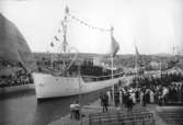 Invigning av Sotenkanalen måndag den 15 juli 1935