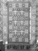 Täcke i finnvävnad på Uddevallautställningen 1928
