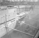 Transportbåt 101
Transportbåt 101 i docka 1, sprutgalvanisering