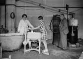Tvättstuga, sannolikt i Uppsala juli 1938