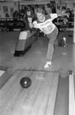 Nattbowling på Kållereds bowlinghall, år 1984. 