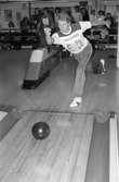 Nattbowling på Kållereds bowlinghall, år 1984. 