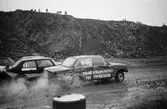 Biltävling på Sabema i Kållered, år 1984.

Fotografi taget av Harry Moum, HUM, Mölndals-Posten.