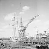 Flyning Clipper i Oscarsdockan