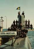 Gruppbild ombord på HMS Neptun