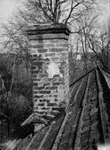 Skorsten på Bärbystugan, Bärby, Östervåla socken, Uppland