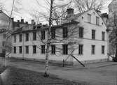 Rivning av flerbostadshus, Kyrkogårdsgatan - Gropgränd, kvarteret Kamphavet, Uppsala 1936