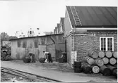 Oljefabrikens extriör före omändringen i september 1946.
