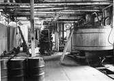 Oljefabrikens extriör före omändringen i september 1946.
