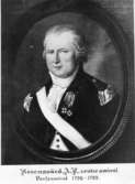 Contre Amiralen Af Rosensvärd varvsamiral 1798-1799 reproduktion
