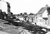 Krister Hornsgatan på Björkholmen i Karlskrona taget efter 1867.