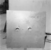 Art.sekt plåtar efter provskjutning