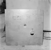 Art.sekt plåtar efter provskjutning