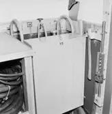 Verkstadsvagn int av inredning vagn nr2