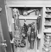 Verkstadvagn int av inredning vagn nr2