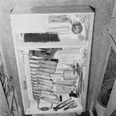 Verkstadvagn int av inredning vagn nr2