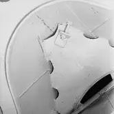 T108, T109, T110 detalj av plåtskolt