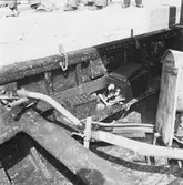 Dykarbåt brandskador