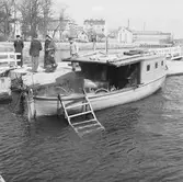 Dykarbåt brandskador