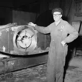 Roder under arbete i pannverkstan avd 31